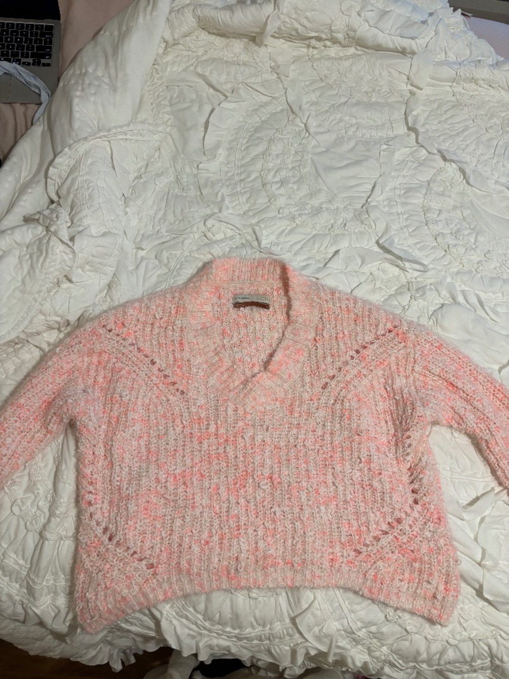 Anthropologie Pilcro Rubie Textured Oversized Sweater - Picture 1 of 1